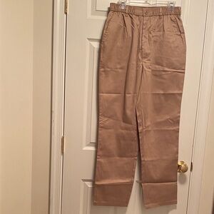 Pembrook Men's Twill Casual Tan Pants…size L